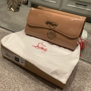 Christian louboutin nude riveria clitch
